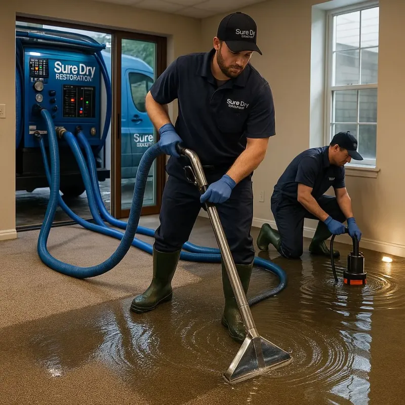 Water Extraction and Removal process in Waupaca, WI